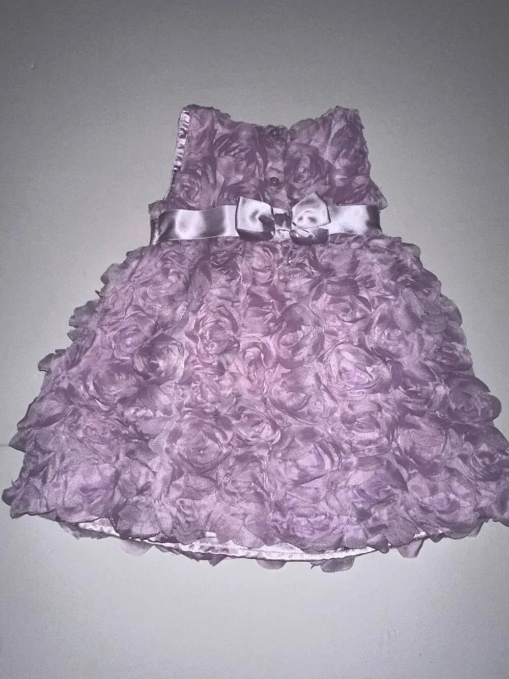 Gymboree Flower Dress Toddler Girls 2T Purple Excellent Special Occasion